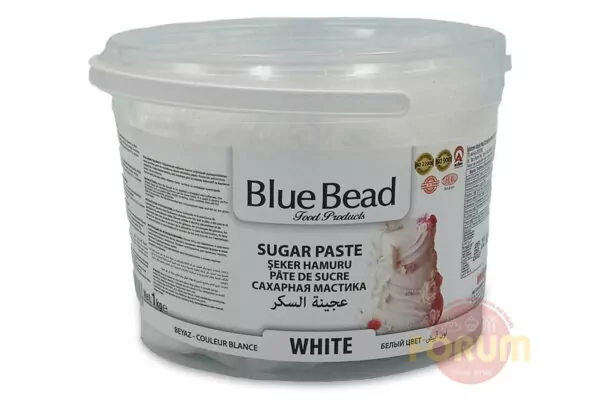 Мастика белого цвета «Blue Bead»