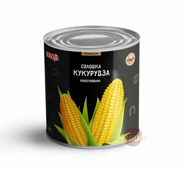 Кукурудза цукрова консервована