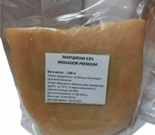 Марципан 53% (MOGADOR PREMIUM 53%)